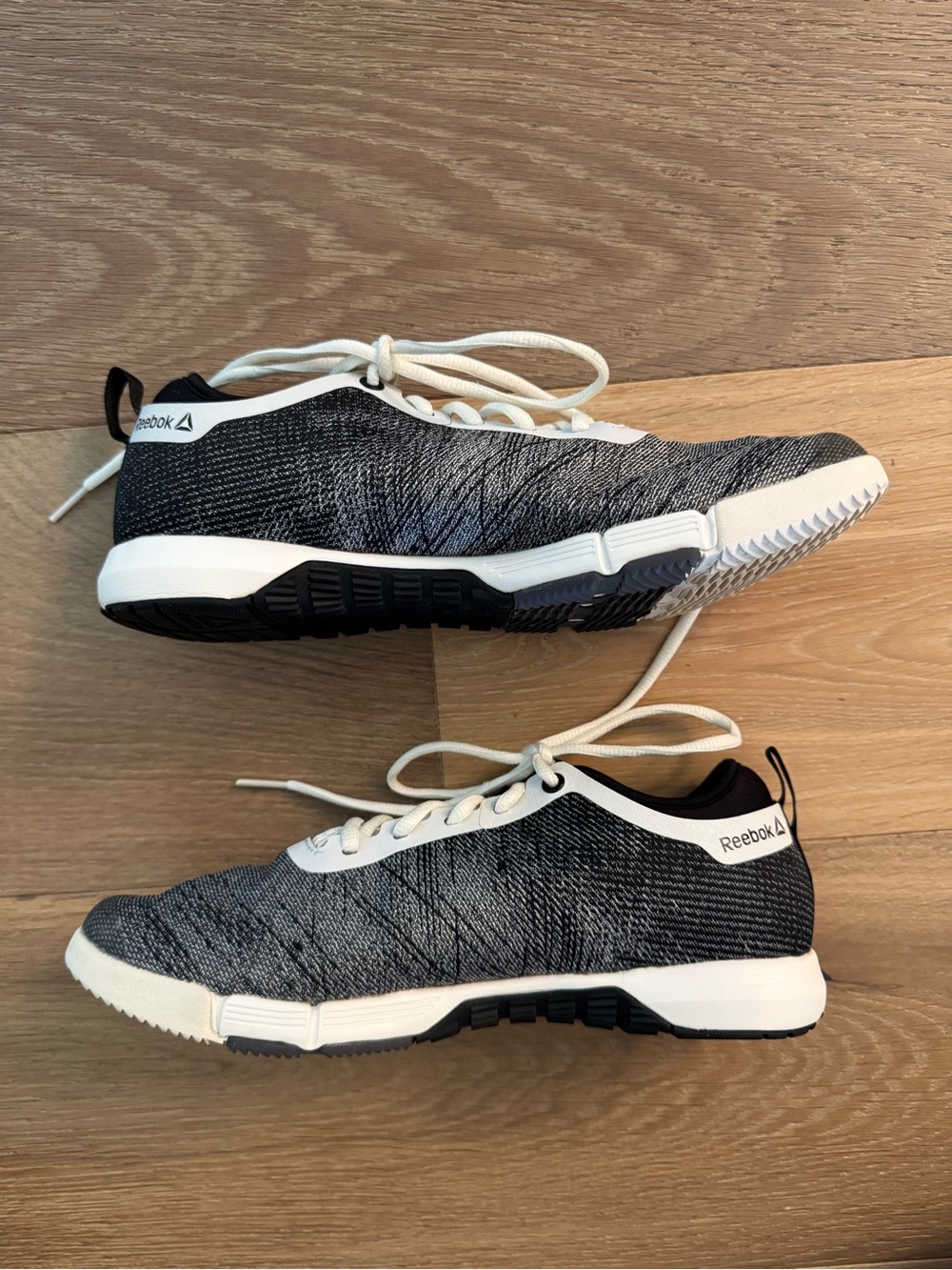 Reebok Speed Her TR women’s CrossFit shoes sneakers 8 chalk black ash black